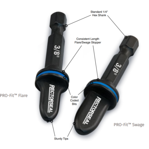 Rectorseal 87011 PRO-Fit Swage Kit